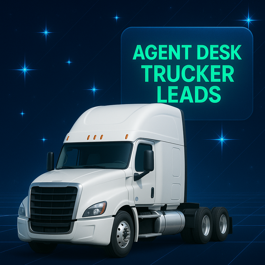 Agent Desk Trucker Leads