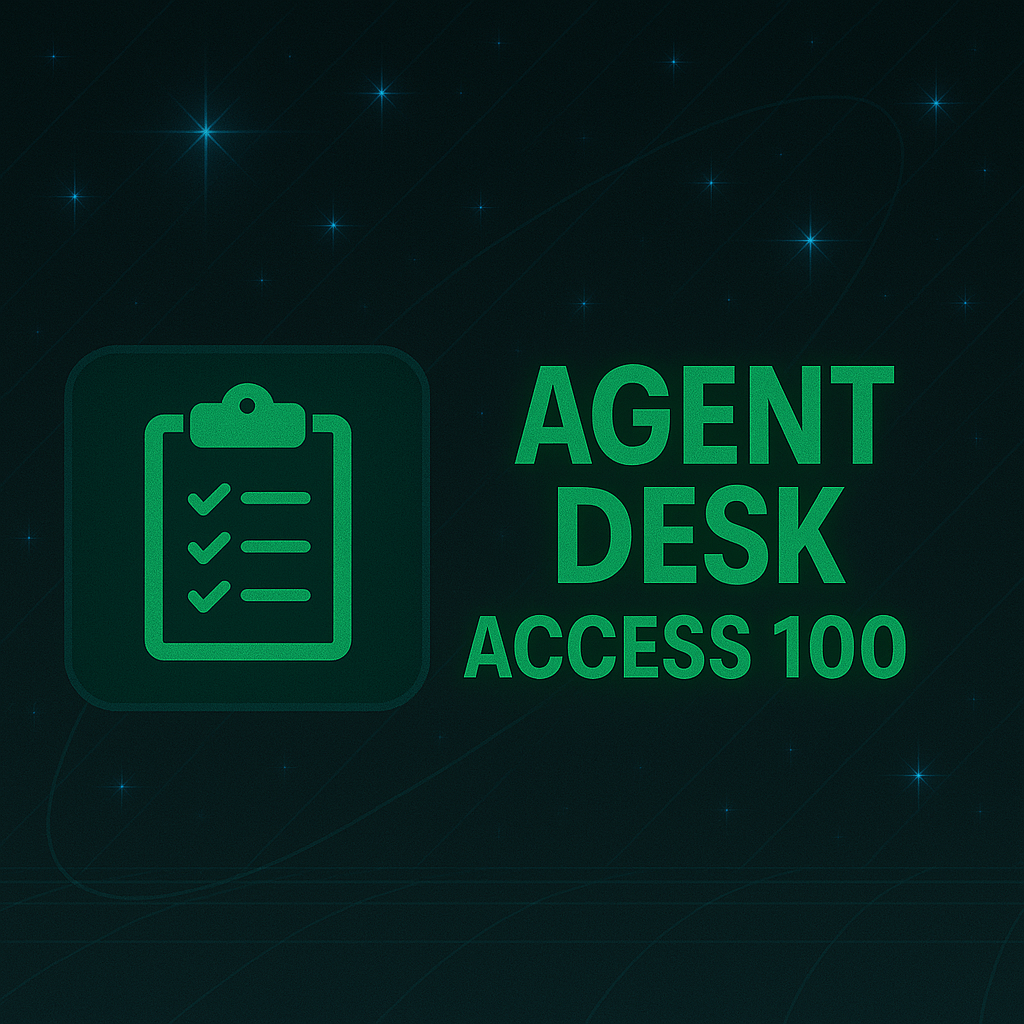 Agent Desk Access 100